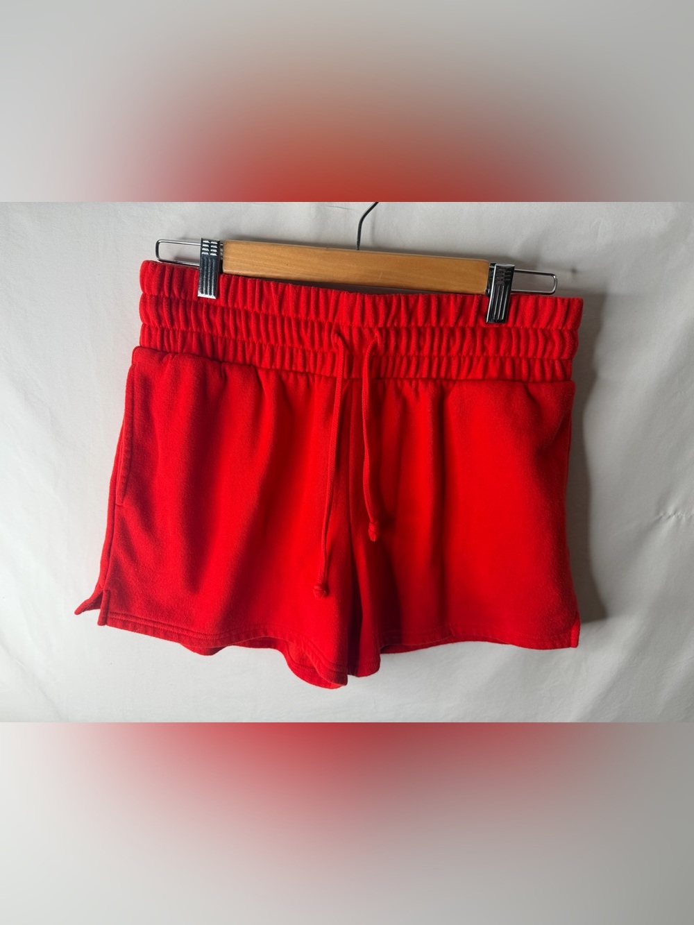 wild fable Red Elastic Waist Athletic Lounge Shorts